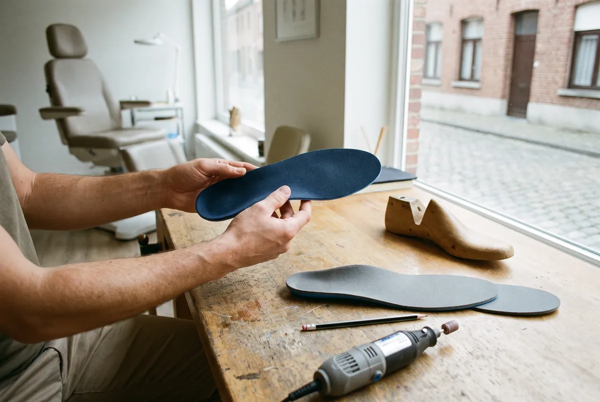 Steunzolen op de werktafel in de praktijk